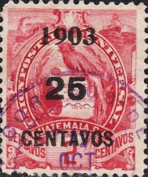 Coat of arms with overprint