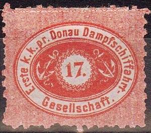 Stamp, DDSG, Austria,  
