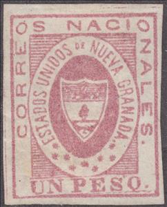 Stamp, Coat of Arms, Colombia,  , Coats of Arms