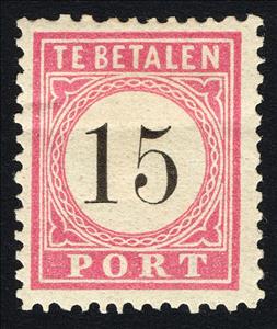Stamp, Value in black, Netherlands East Indies,  , Numbers