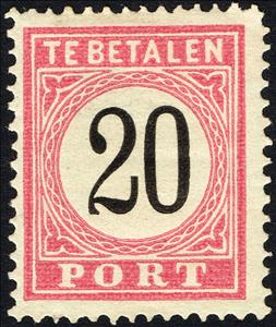 Stamp, Value in black, Netherlands East Indies,  , Numbers