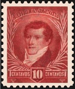 Stamp, General Manuel Belgrano (1770-1820), Argentina,  , Famous People, Generals