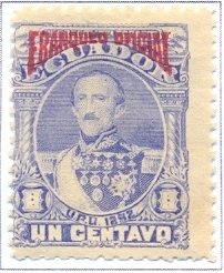 Stamp, Official, Ecuador,  