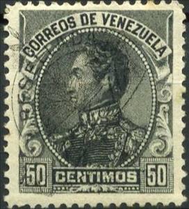 Stamp, Simón Bolívar, Venezuela,  