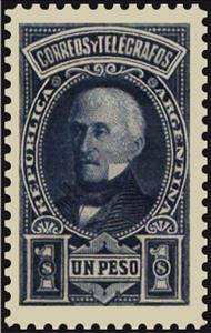 Stamp, General José Francisco de San Martin, Argentina,  , Famous People, Generals