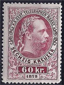 Stamp, Emperor Franz Joseph, Austria,  