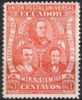 Vicente Roca, Diego Noboa and Jose Olmedo