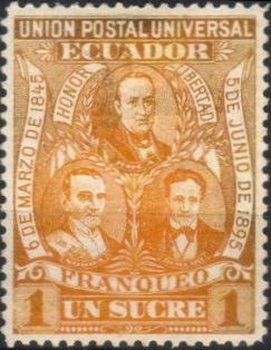 Vicente Roca, Diego Noboa and Jose Olmedo