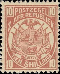 Stamp, Wagon with One Shaft, South Africa,  
