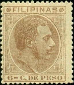 Alfonso XII (1857-1885) - redrawn