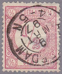 Stamp, Numeral, Netherlands,  , Numbers