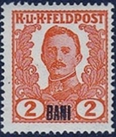 Stamp, Karl I, Austria,  
