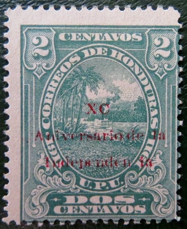 Coastal landscape overprinted