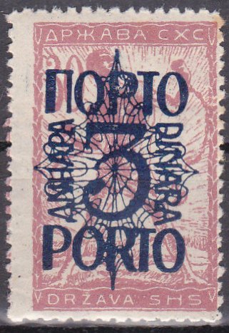 Postage due stamps