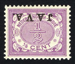 Stamp, Type `Vurtheim` (Overprinted `Java`), Netherlands East Indies,  , Numbers