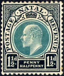 Stamp, King Edward VII, South Africa,  , Kings