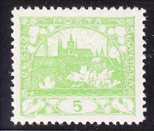Stamp, Prague Castle, Czechoslovakia,  