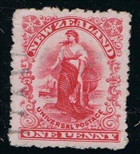 Stamp, 1902-1909, New Zealand,  
