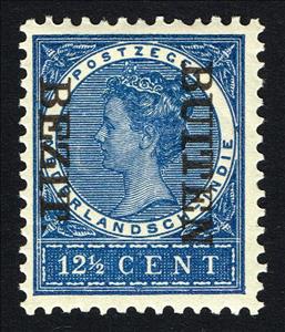 Stamp, Queen Wilhelmina (Overprinted `Bezit Buiten`), Netherlands East Indies,  , Heads of State, Queens
