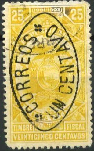 Overprinted Correos