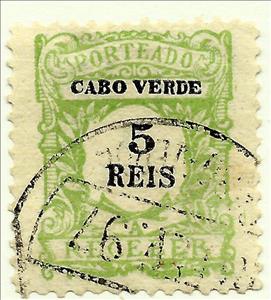 Stamp, Numeral, Cabo Verde,  
