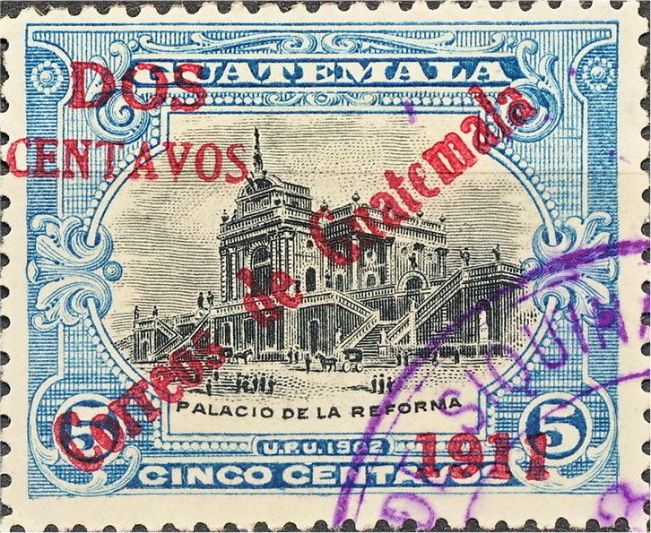 La Reforma palace - 2c on 5c (red)