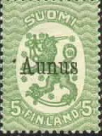 Finland Stamps Overprinted