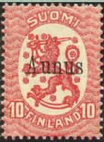 Finland Stamps Overprinted