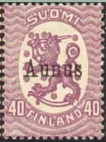 Finland Stamps Overprinted