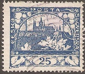 Stamp, Prague Castle, Czechoslovakia,  , Castles