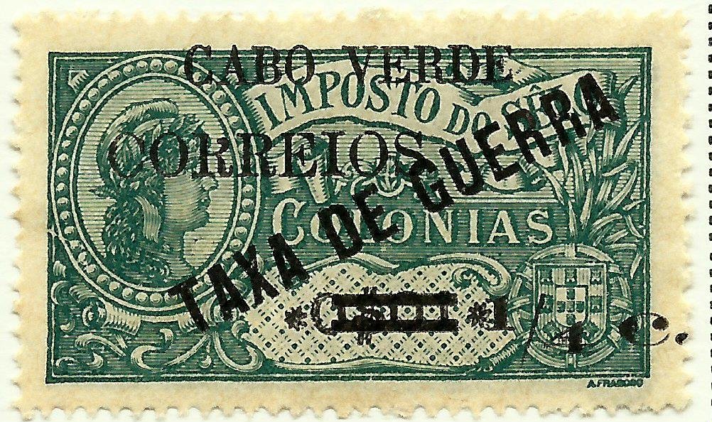 Fiscal Stamps Of Africa «TAXA DE GUERRA» with Surcharge