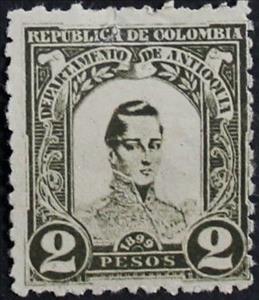 Stamp, General Córdoba, Colombia,  