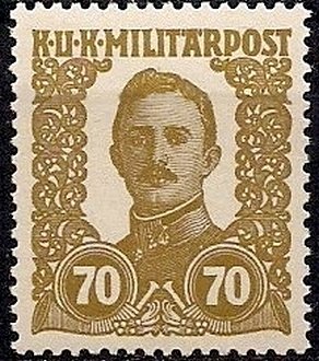 Stamp, Karl I, Austrian Occupation of Bosnia and Herzegovina,  
