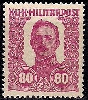Stamp, Karl I, Austrian Occupation of Bosnia and Herzegovina,  