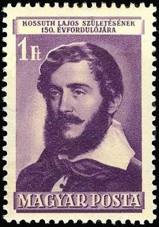 Kossuth Lajos (1802-1894) national hero