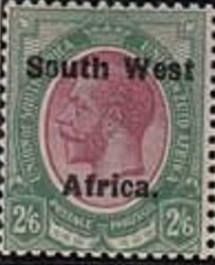 Stamp, King George, South-West Africa,  