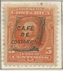 Café de Costa Rica (overprinted)