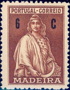 Stamp, Ceres, Madeira Islands,  