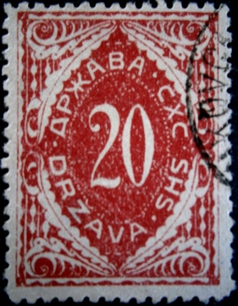 Postage due stamps