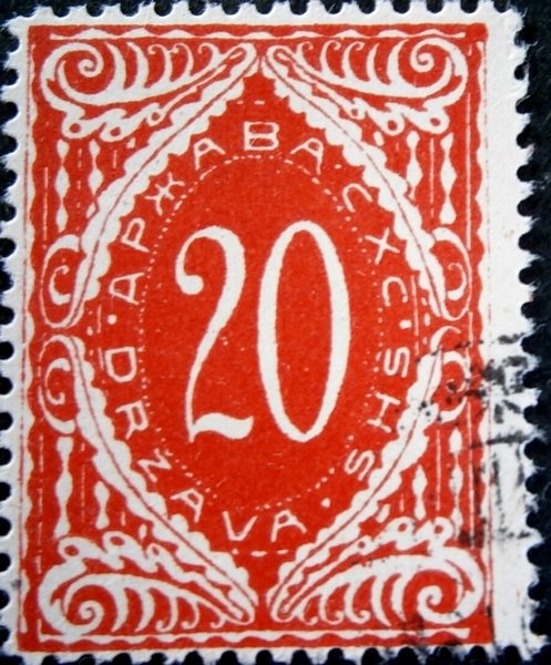 Postage due stamps