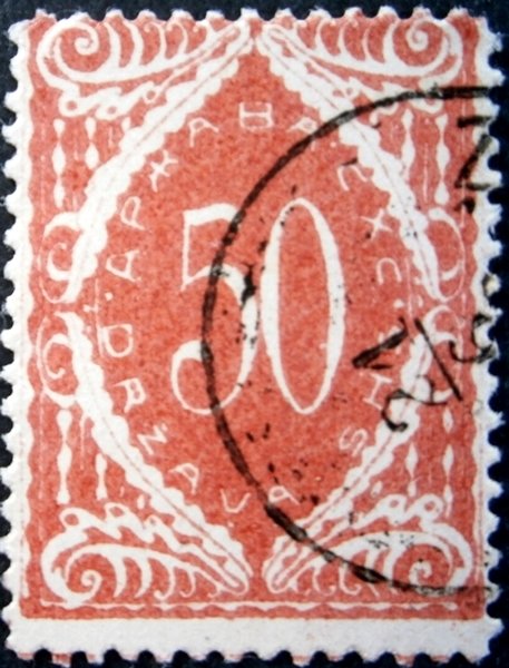 Postage due stamps
