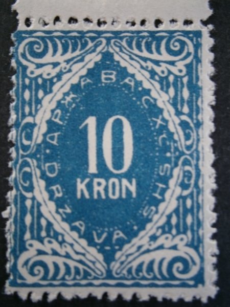 Postage due stamps