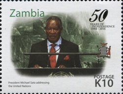 50th Anniversary of Independence of Zambia