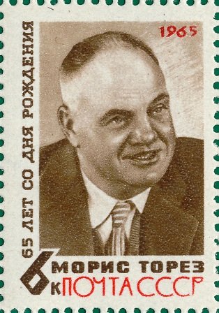 65th Birth Anniversary of Maurice Thorez.