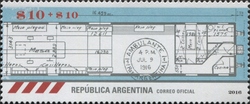 Argentinian Postal Wagons (Surcharged)