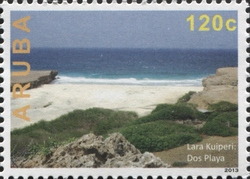Stamp, Photography, Aruba,  , Fine Arts, Photography, Geography and Meteorology, Seas, lakes and rivers