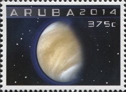 Stamp, Astronomy, Aruba,  , Astronomy,  Space