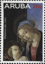 Stamp, Sandro Botticelli, Aruba,  , Fine Arts, Artists