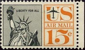 Stamp, Statue of Liberty, United States of America,  , Monuments, Statues, UNESCO World Heritage Sites