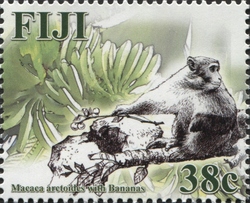 Stamp, 2016 The Year of the Monkey, Fiji,  , Holy Days and Celebrations, Chinese New Year